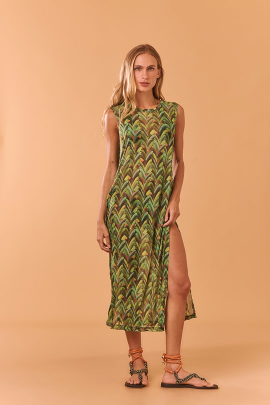 Imagem do produto Vestido Regata Tule Parrot