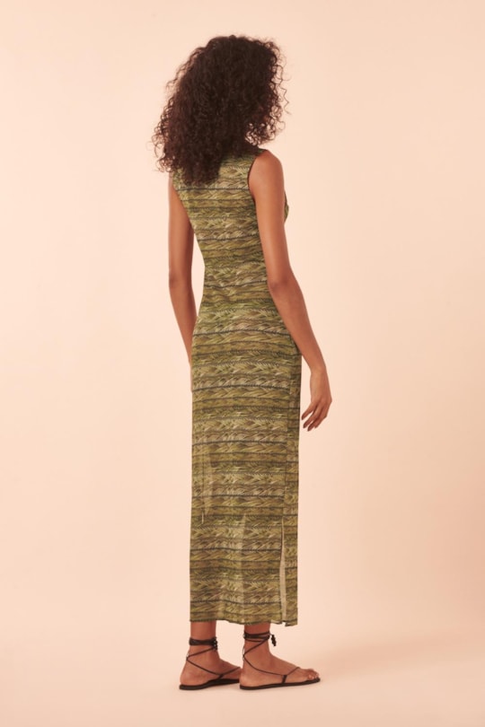 Vestido Saida Aviamento Lau