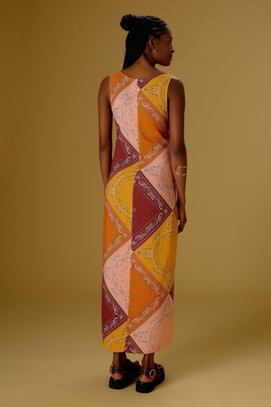 Imagem do produto Vestido Saida Cropped Bandana Blush