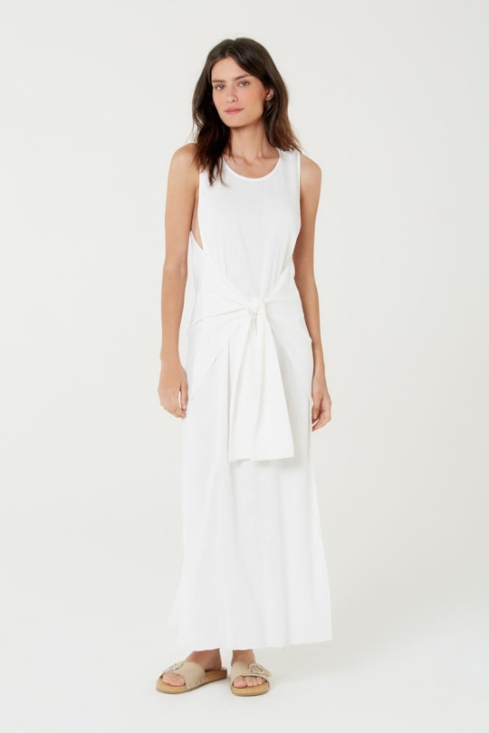 Imagem do produto Vestido Saida Cropped Liso