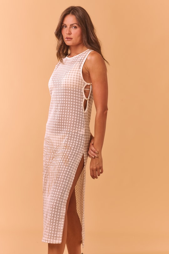 Vestido Saida Detalhe Lateral Roatan