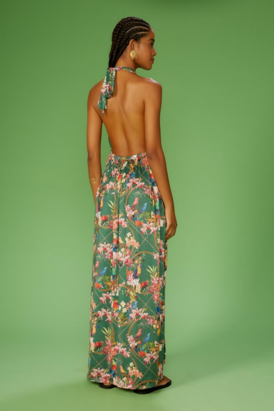 Vestido Saida Duo Ring Tropical