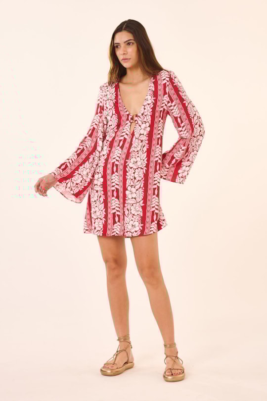 Imagem do produto Vestido Saida Entremeio Barrado Paraiso