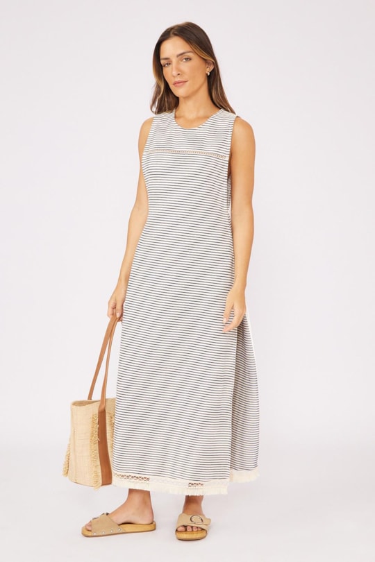 Imagem do produto Vestido Saida Franja