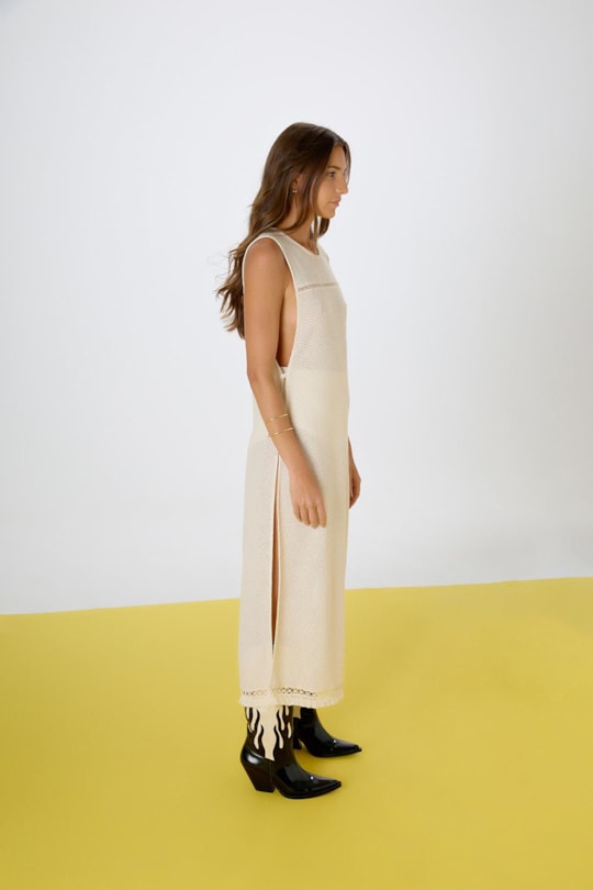 Imagem do produto Vestido Saida Franja Barra