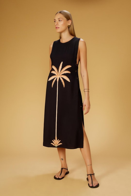 Imagem do produto Vestido Saida Ilhos Loc Coqueiro Rattan