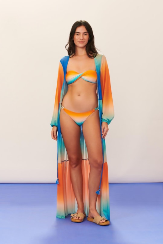 Imagem do produto Vestido Saida Longo Tule Degrade