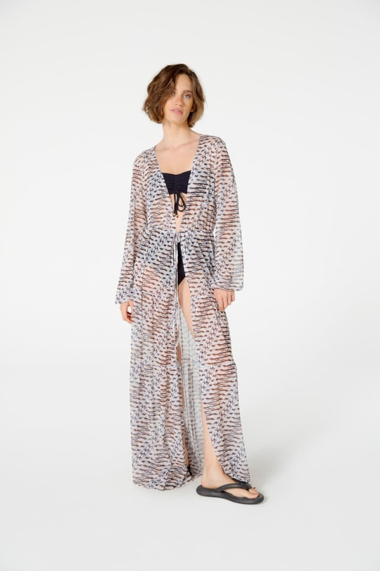 Imagem do produto Vestido Saida Longo Tule Vibe Rio