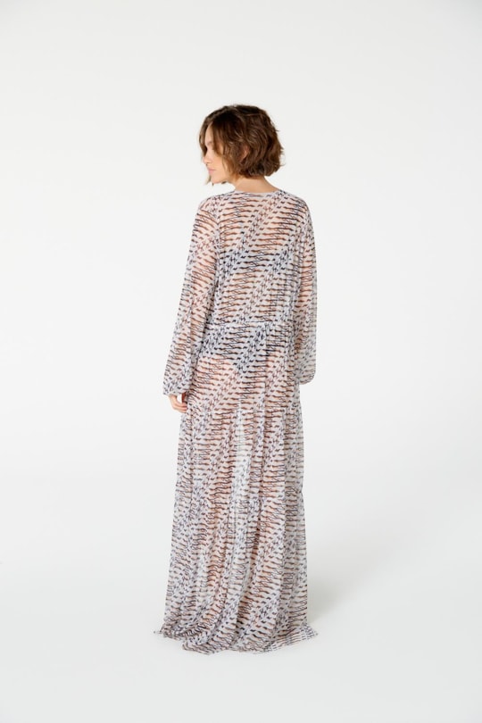 Imagem do produto Vestido Saida Longo Tule Vibe Rio