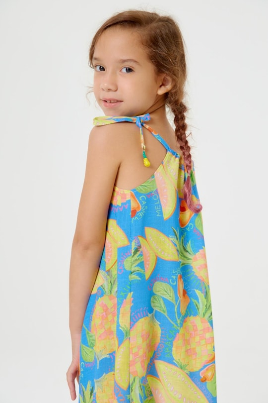 Imagem do produto Vestido Saida Marina Abacaxi (Inf)
