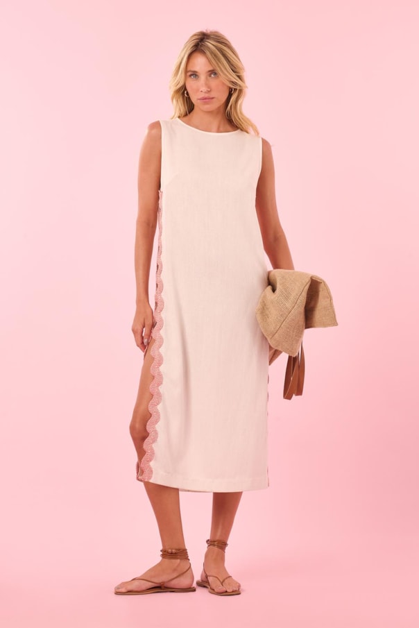 Vestido Saida Sianinha Liso