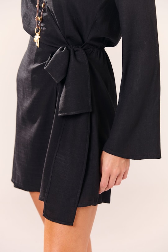 Imagem do produto Vestido Saida Transpasse Amarracao