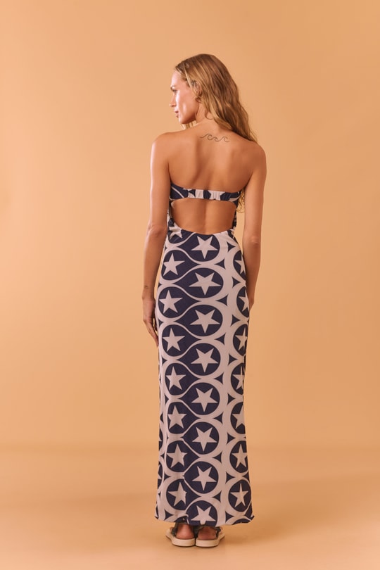 Imagem do produto Vestido Sem Alca Tule Lua Estrela