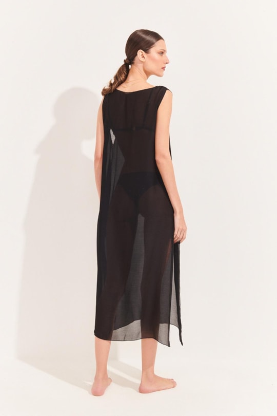 Imagem do produto Vestido Sobre Merina Seda