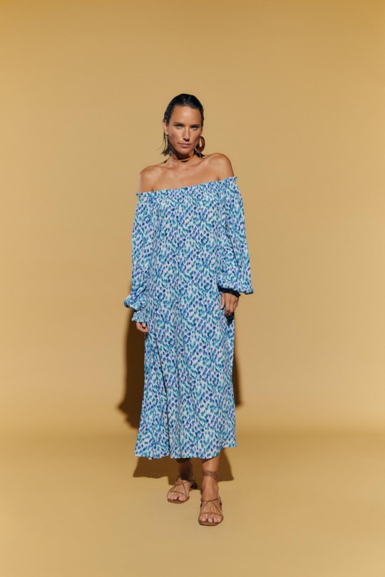 Imagem do produto Vestido Tqc Estampa Piton