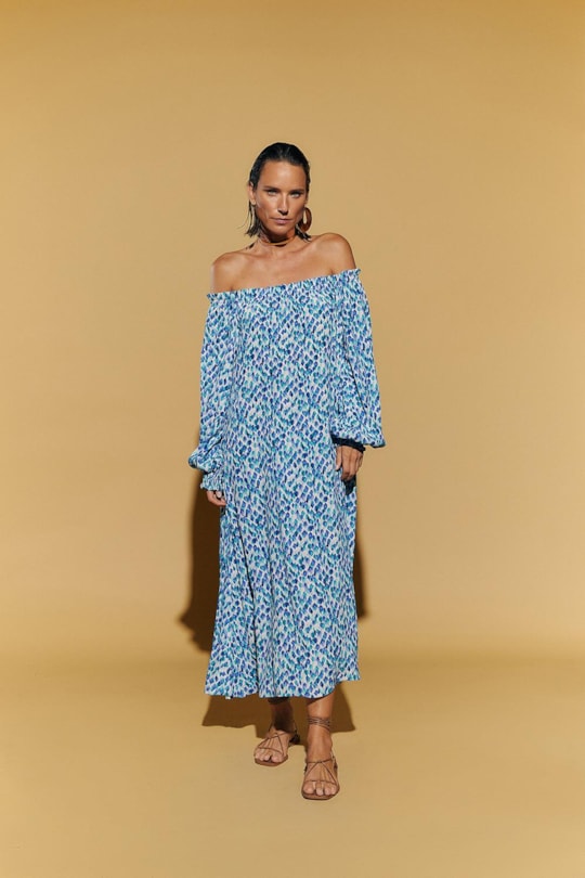 Imagem do produto Vestido Tqc Estampa Piton