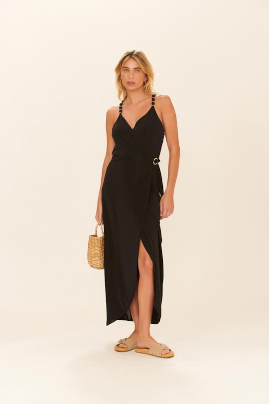 Vestido Transpasse Argola