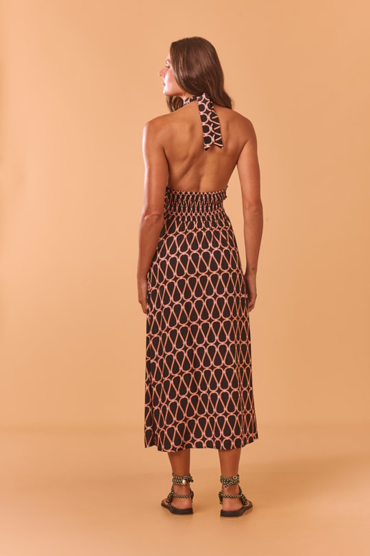 Imagem do produto Vestido Transpasse Frente Enlace Black