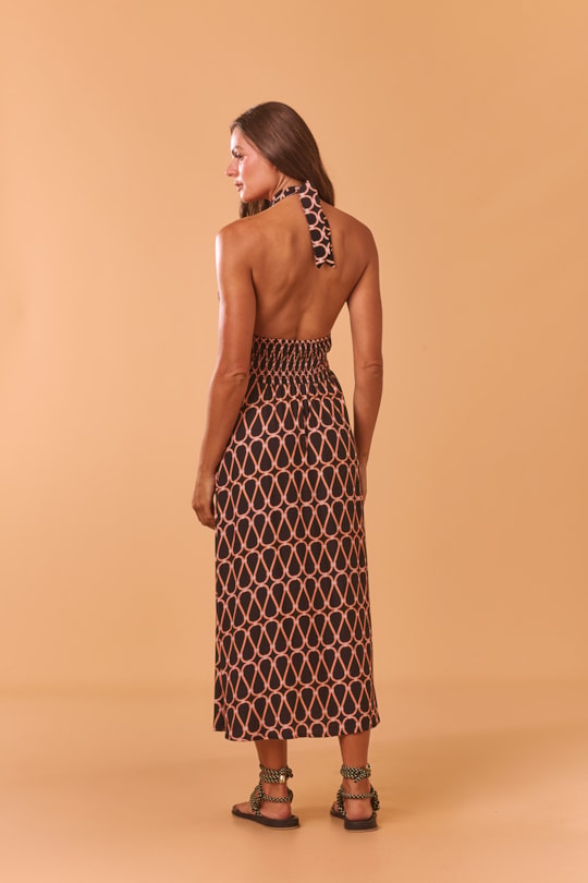 Imagem do produto Vestido Transpasse Frente Enlace Black