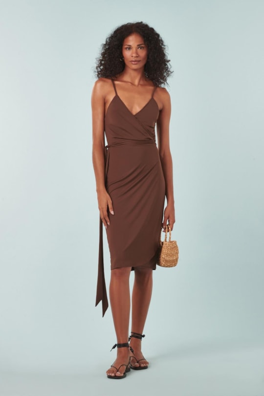 Imagem do produto Vestido Transpasse Liso