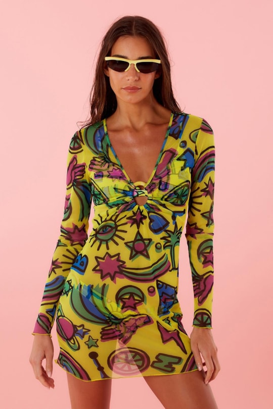 Imagem do produto Vestido Tule Argola Joy