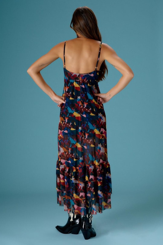 Imagem do produto Vestido Tule Babado Cavalgada