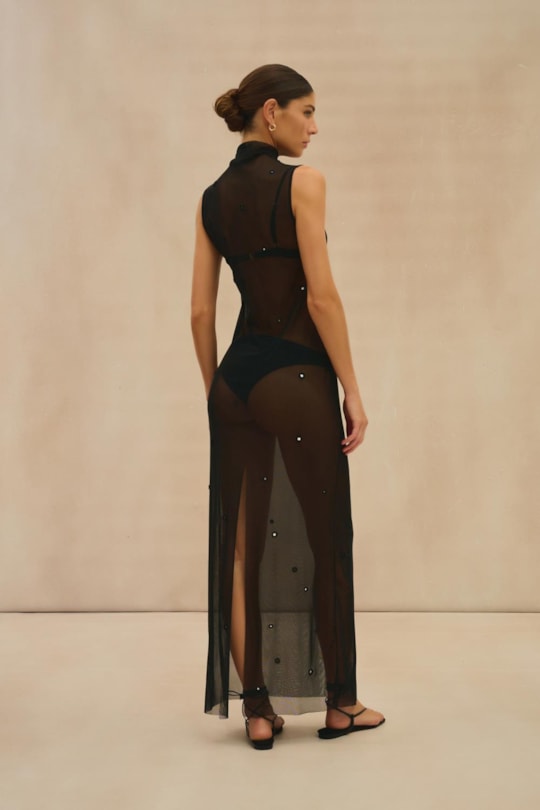 Imagem do produto Vestido Tule Bordado