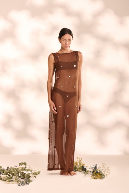 Imagem do produto Vestido Tule Camila Espelhos