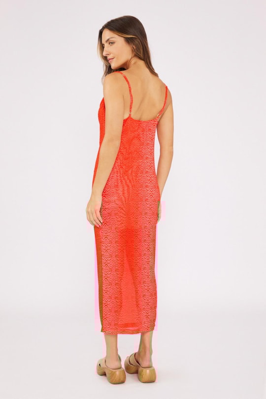 Vestido Tule Degrade Barreirinhas (Pre)