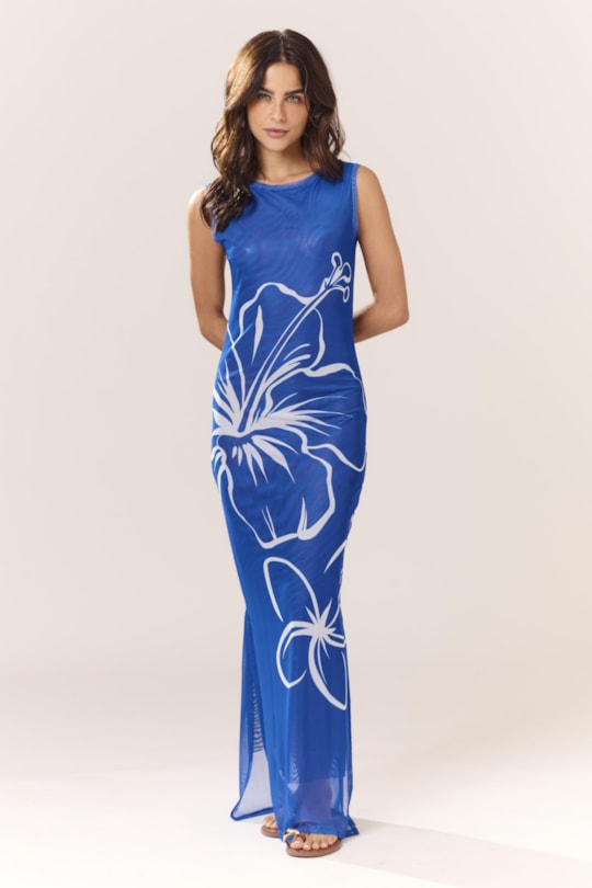 Imagem do produto Vestido Tule Regata Luau