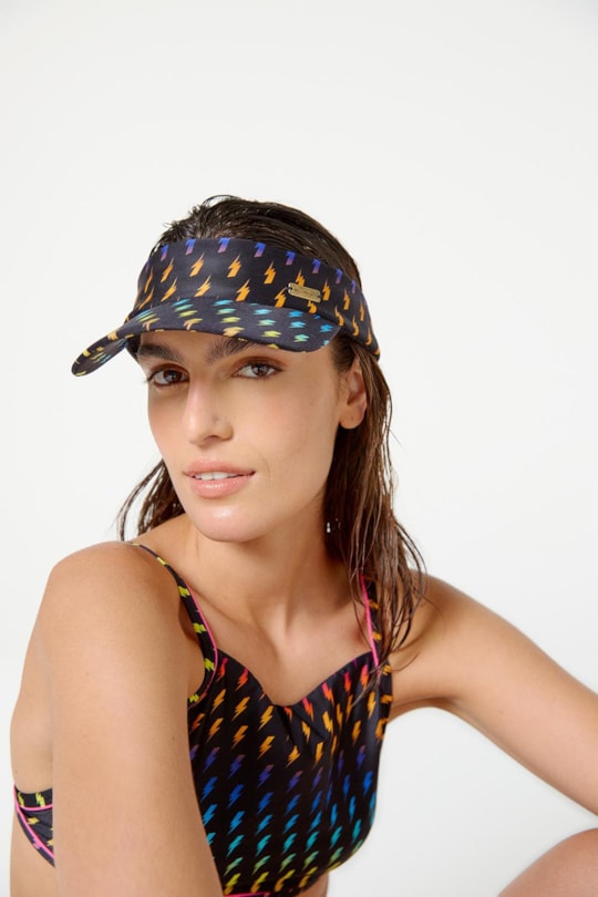 Imagem do produto Viseira Basica Raios Degrade